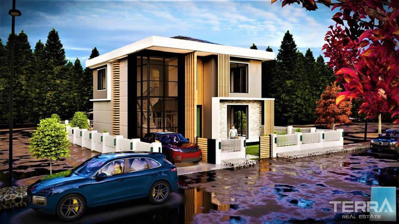 5+1 Detached Villa Offering Turkish Citizenship in Antalya, Döşemealtı - 79649