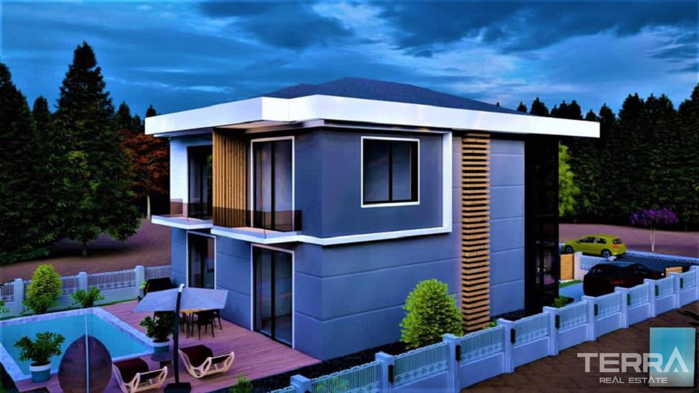 5+1 Detached Villa Offering Turkish Citizenship in Antalya, Döşemealtı - 79650