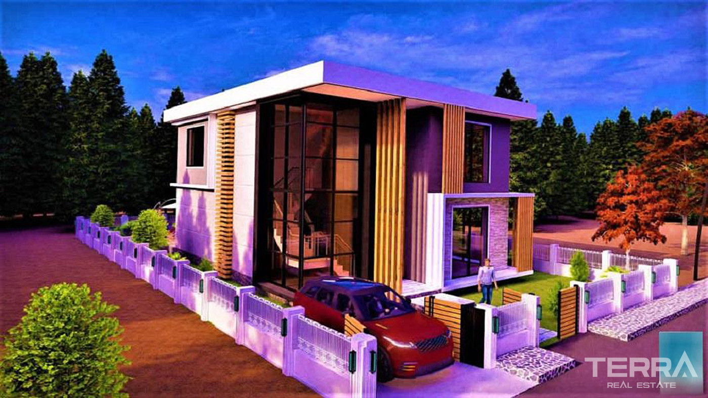 5+1 Detached Villa Offering Turkish Citizenship in Antalya, Döşemealtı - 79651