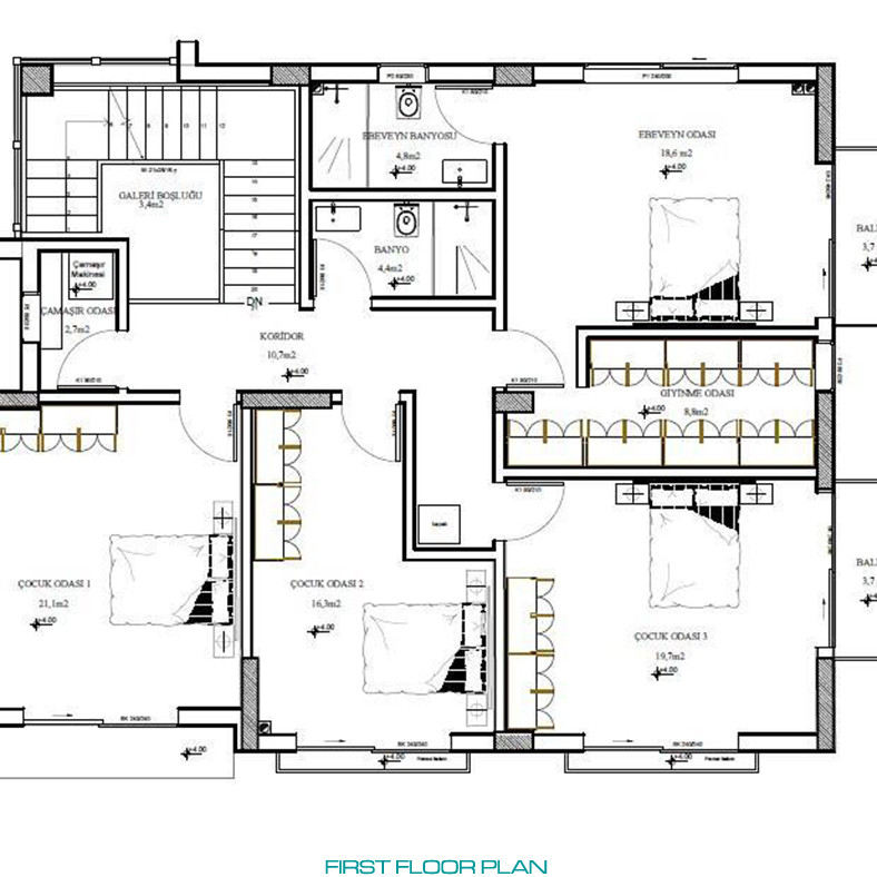 5+1 Detached Villa Offering Turkish Citizenship in Antalya, Döşemealtı - 79652
