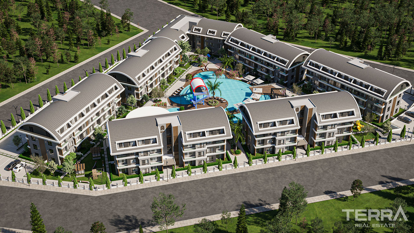 Luksusowe mieszkania w Alanyi, w nowym kompleksie blisko plaży - 79697
