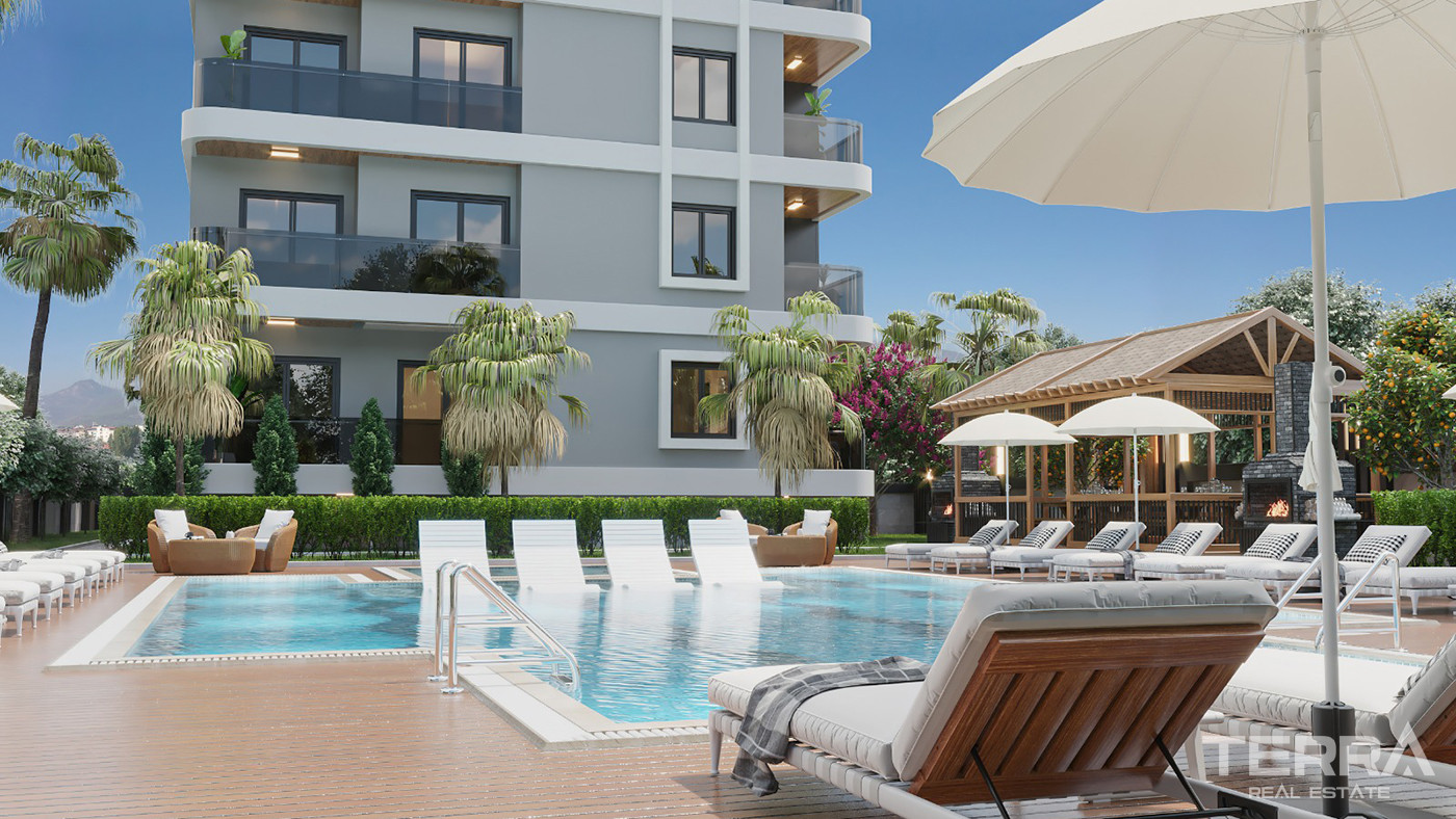 Multiple Social Facilities from Comfortable Gazipaşa Apartments - 79735