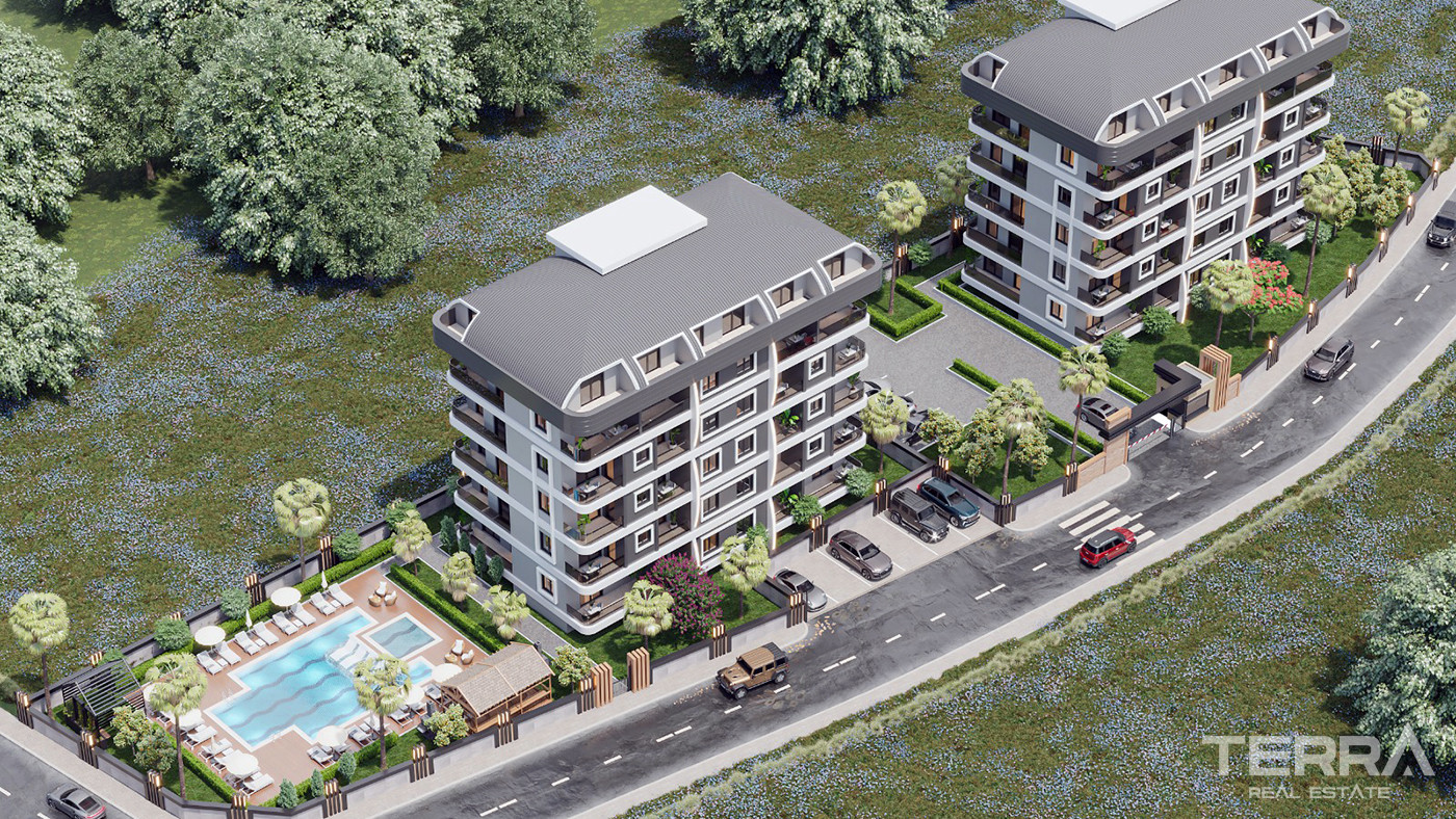 Multiple Social Facilities from Comfortable Gazipaşa Apartments - 79737