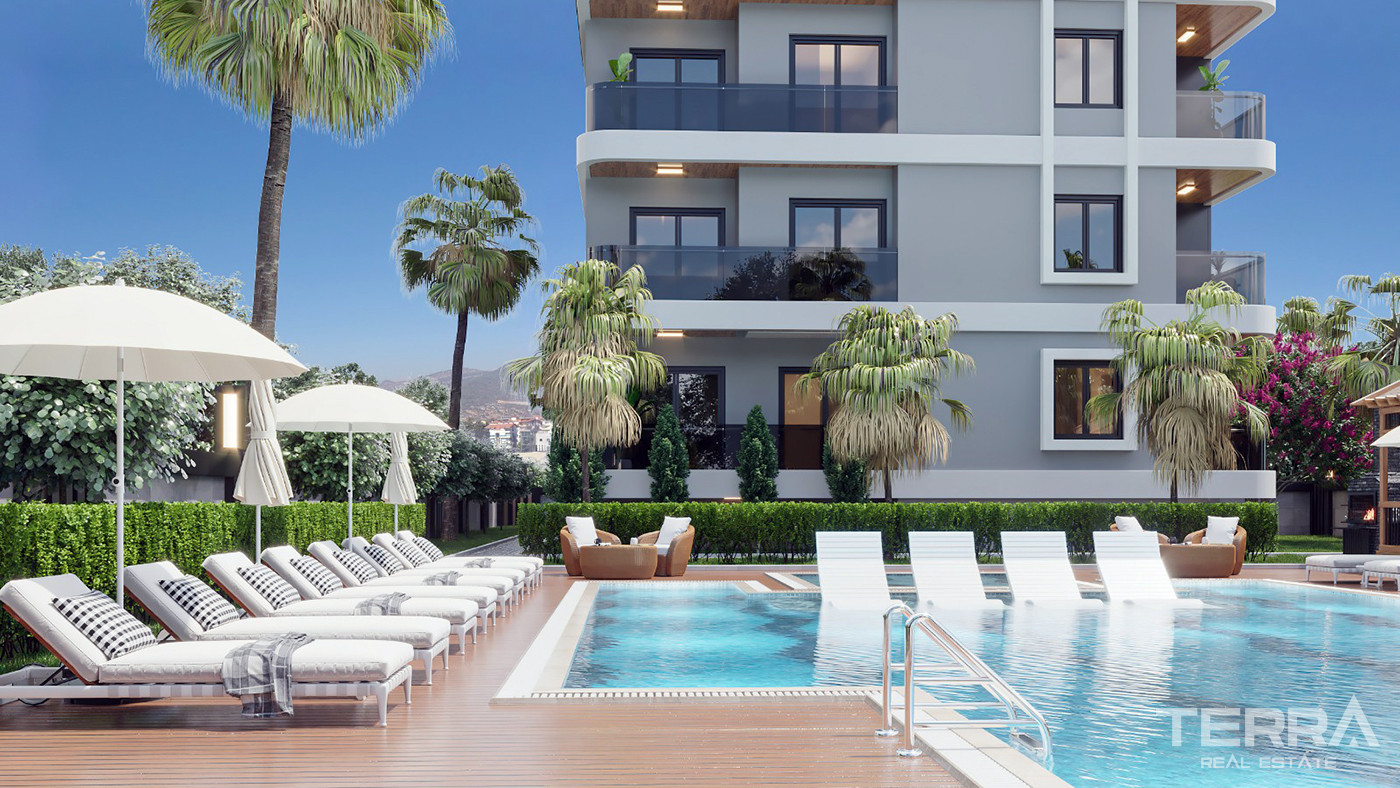 Multiple Social Facilities from Comfortable Gazipaşa Apartments - 79741