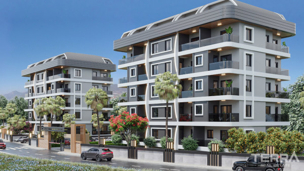 Multiple Social Facilities from Comfortable Gazipaşa Apartments