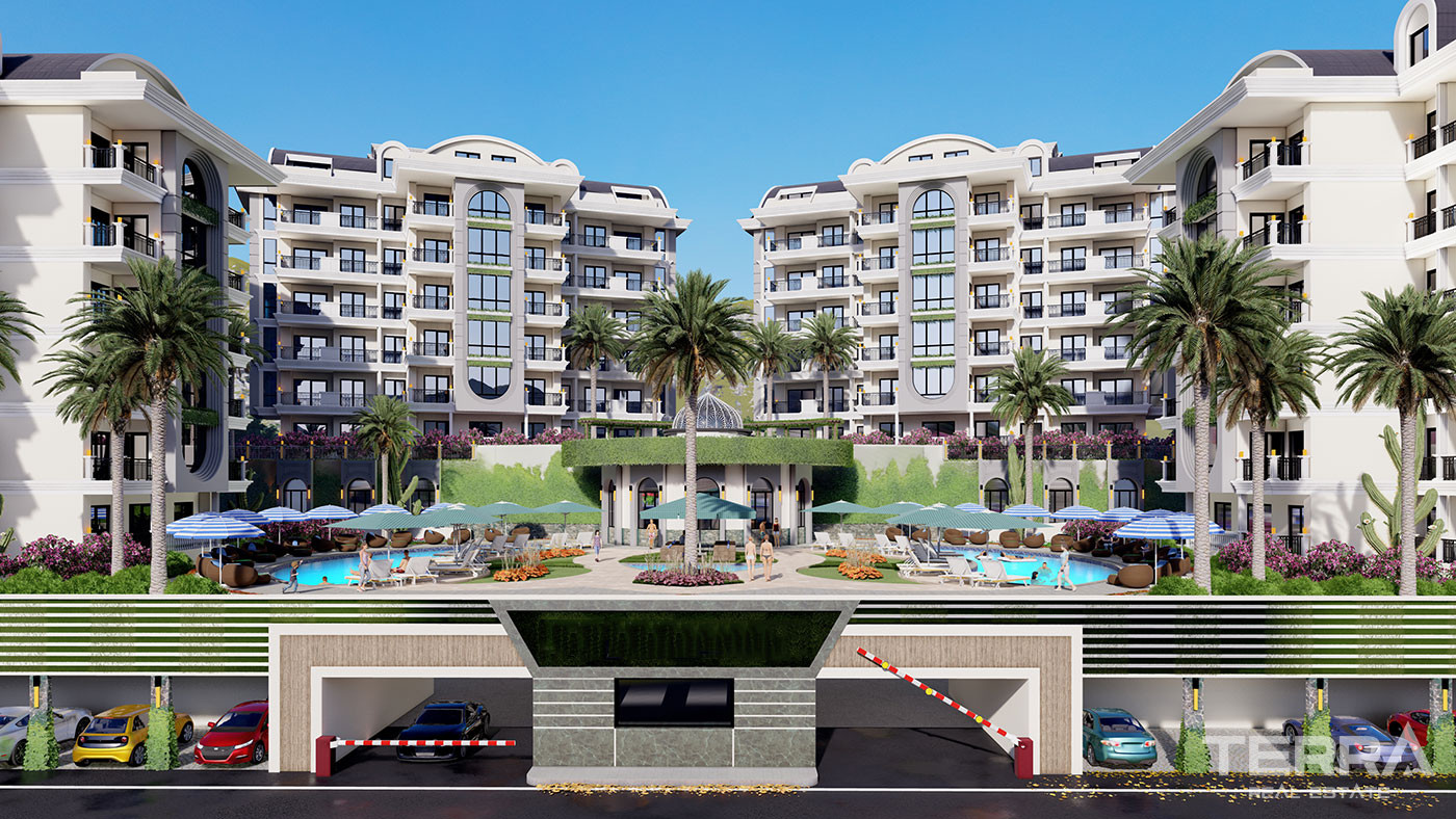 Smart Luxury Apartments with Rich On Site Amenities in Alanya - 79756