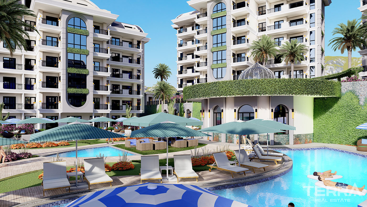 Smart Luxury Apartments with Rich On Site Amenities in Alanya - 79759