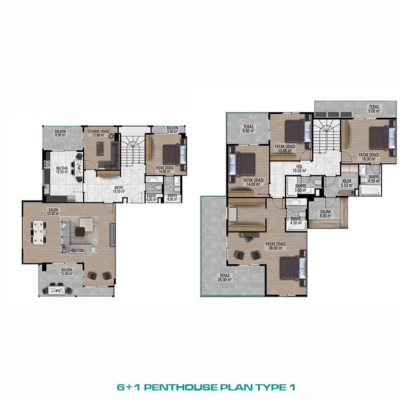 Smart Luxury Apartments with Rich On Site Amenities in Alanya - 79771