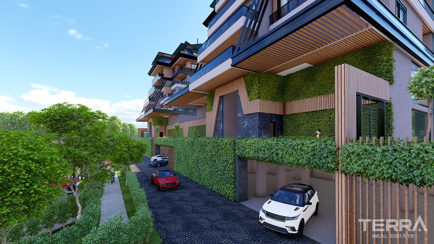 Exclusive 5 Star Concept Flats with Private Beach Club in Alanya - 79821