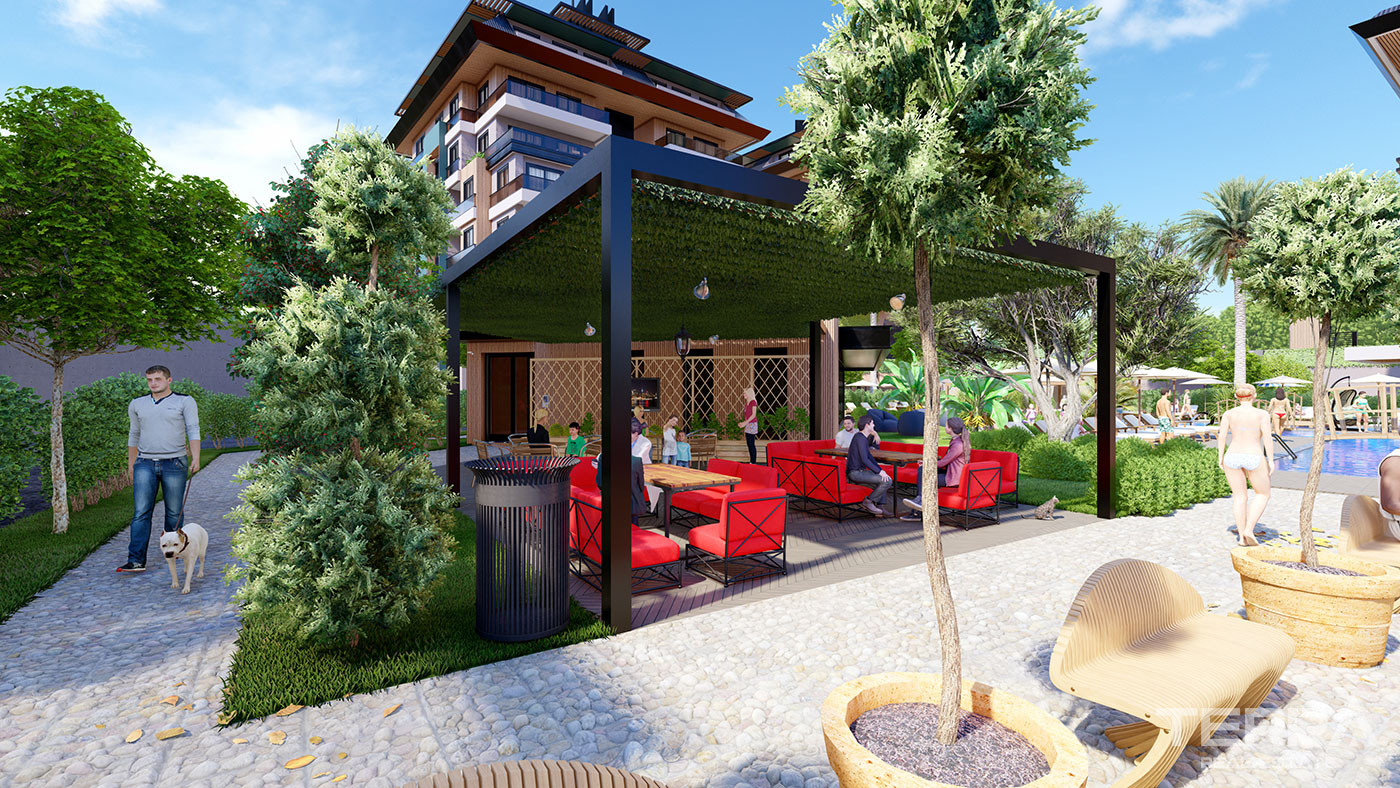 Exclusive 5 Star Concept Flats with Private Beach Club in Alanya - 79822