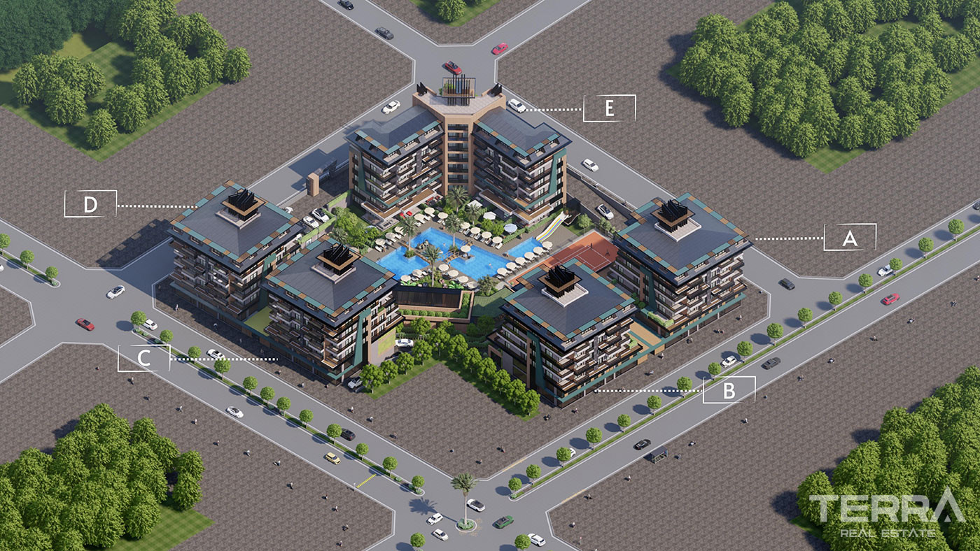 Exclusive 5 Star Concept Flats with Private Beach Club in Alanya - 79825
