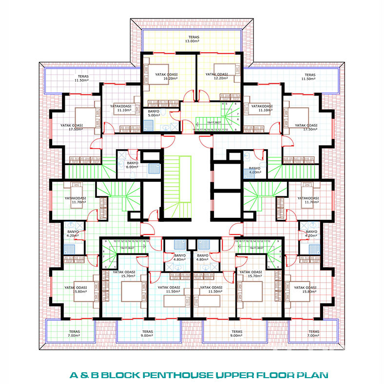 Exclusive 5 Star Concept Flats with Private Beach Club in Alanya - 79827