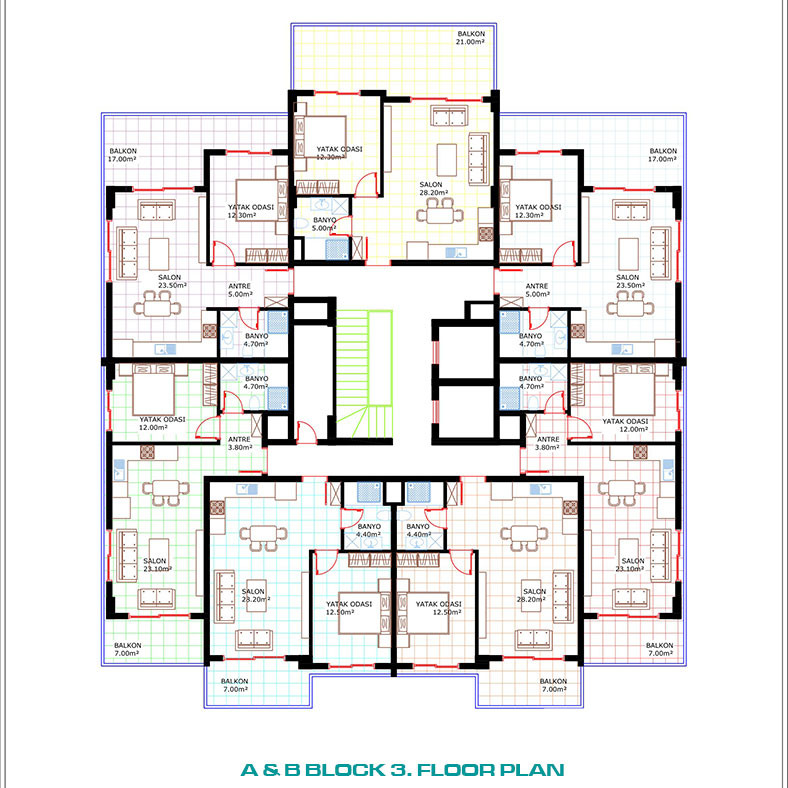 Exclusive 5 Star Concept Flats with Private Beach Club in Alanya - 79828
