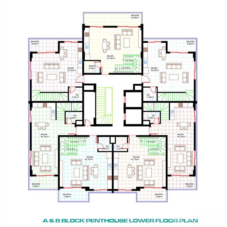 Exclusive 5 Star Concept Flats with Private Beach Club in Alanya - 79830