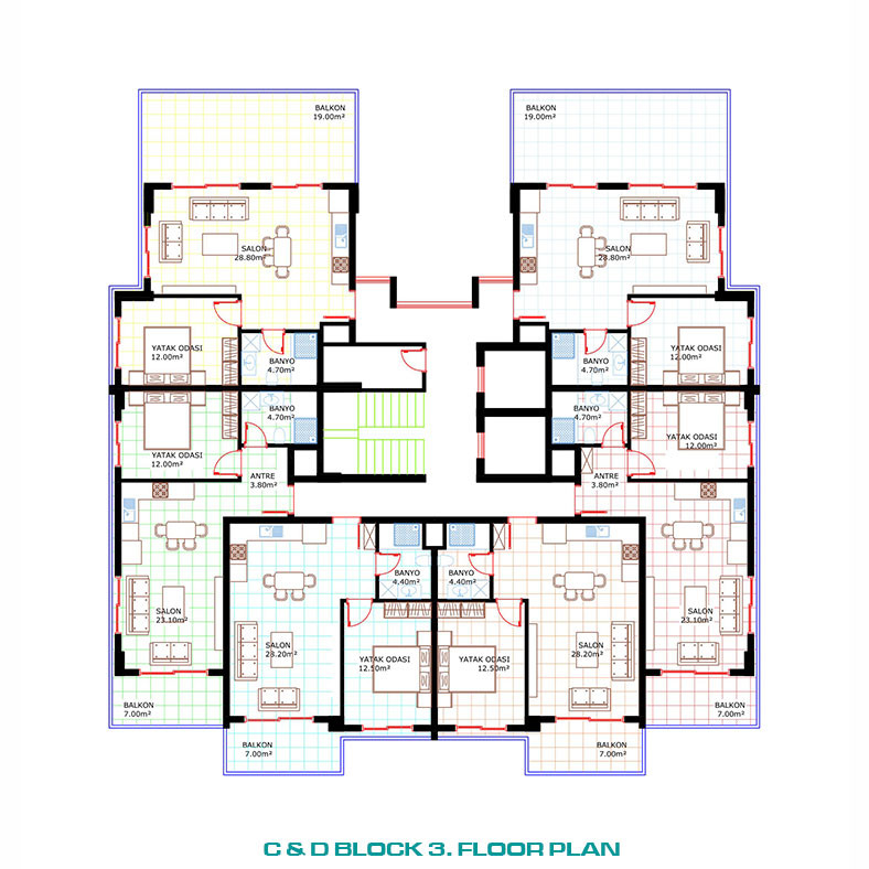 Exclusive 5 Star Concept Flats with Private Beach Club in Alanya - 79834