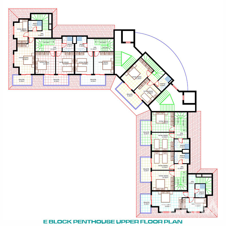 Exclusive 5 Star Concept Flats with Private Beach Club in Alanya - 79837