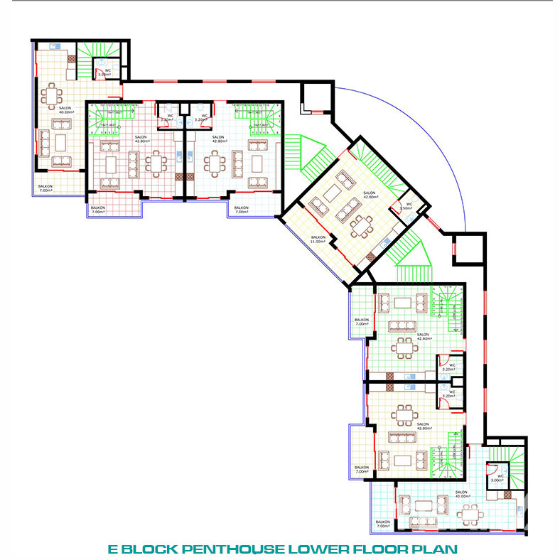 Exclusive 5 Star Concept Flats with Private Beach Club in Alanya - 79838