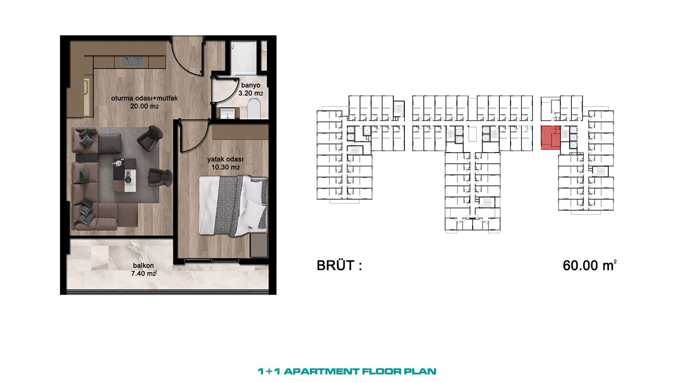 New Bargain Apartments in Erdemli, Mersin - 79803