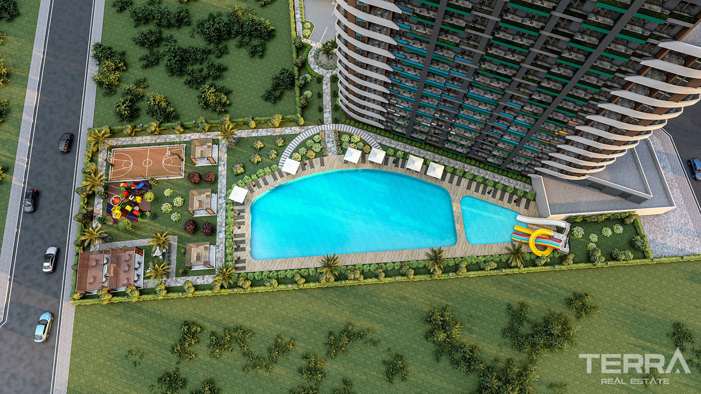 Investment Apartments with Underfloor Heating in Mezitli, Mersin - 79850