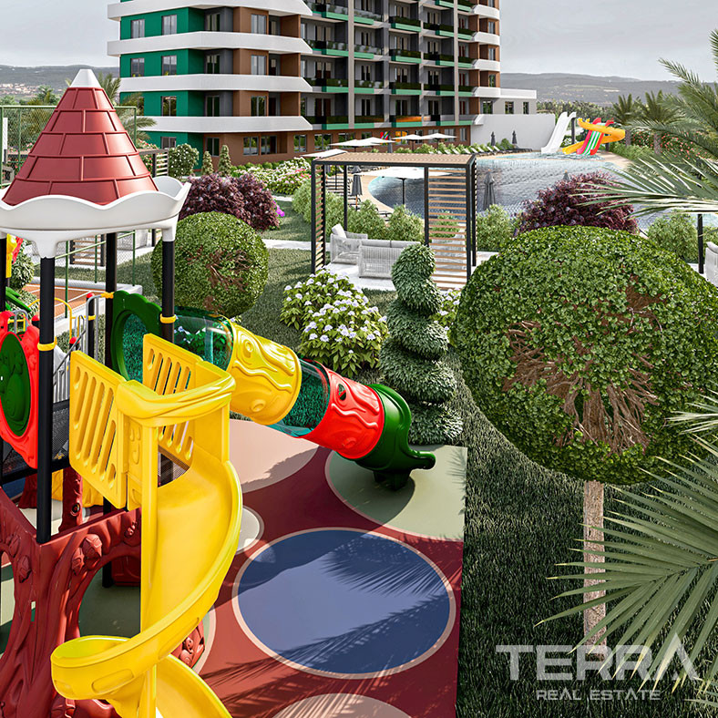Investment Apartments with Underfloor Heating in Mezitli, Mersin - 79851