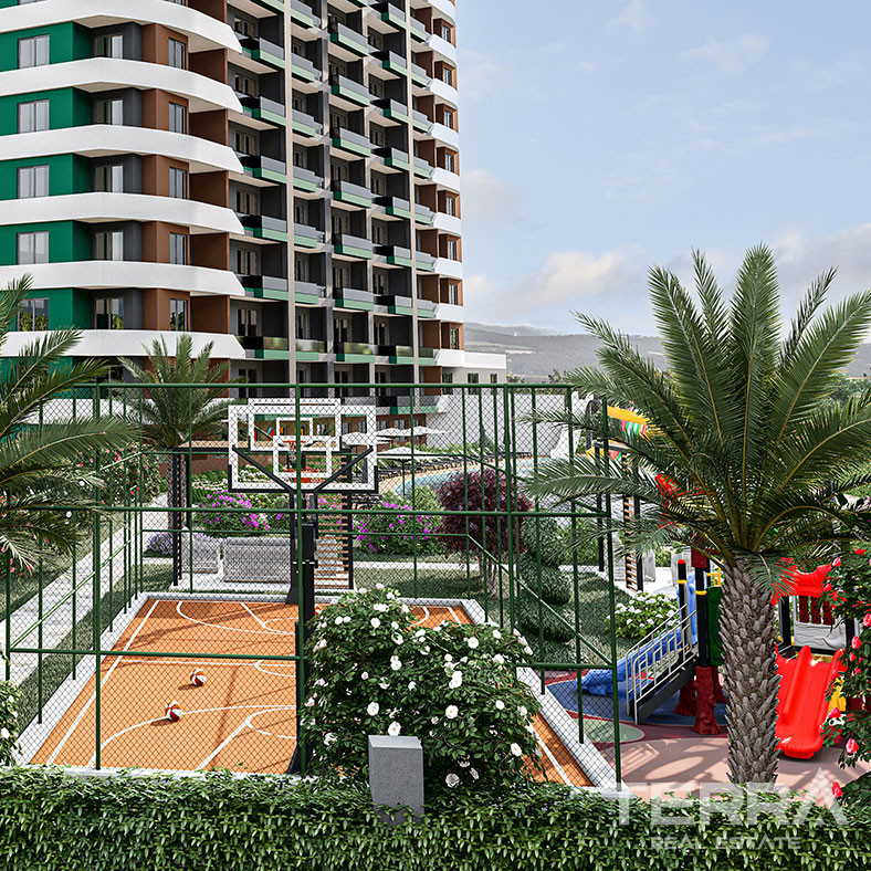 Investment Apartments with Underfloor Heating in Mezitli, Mersin - 79853