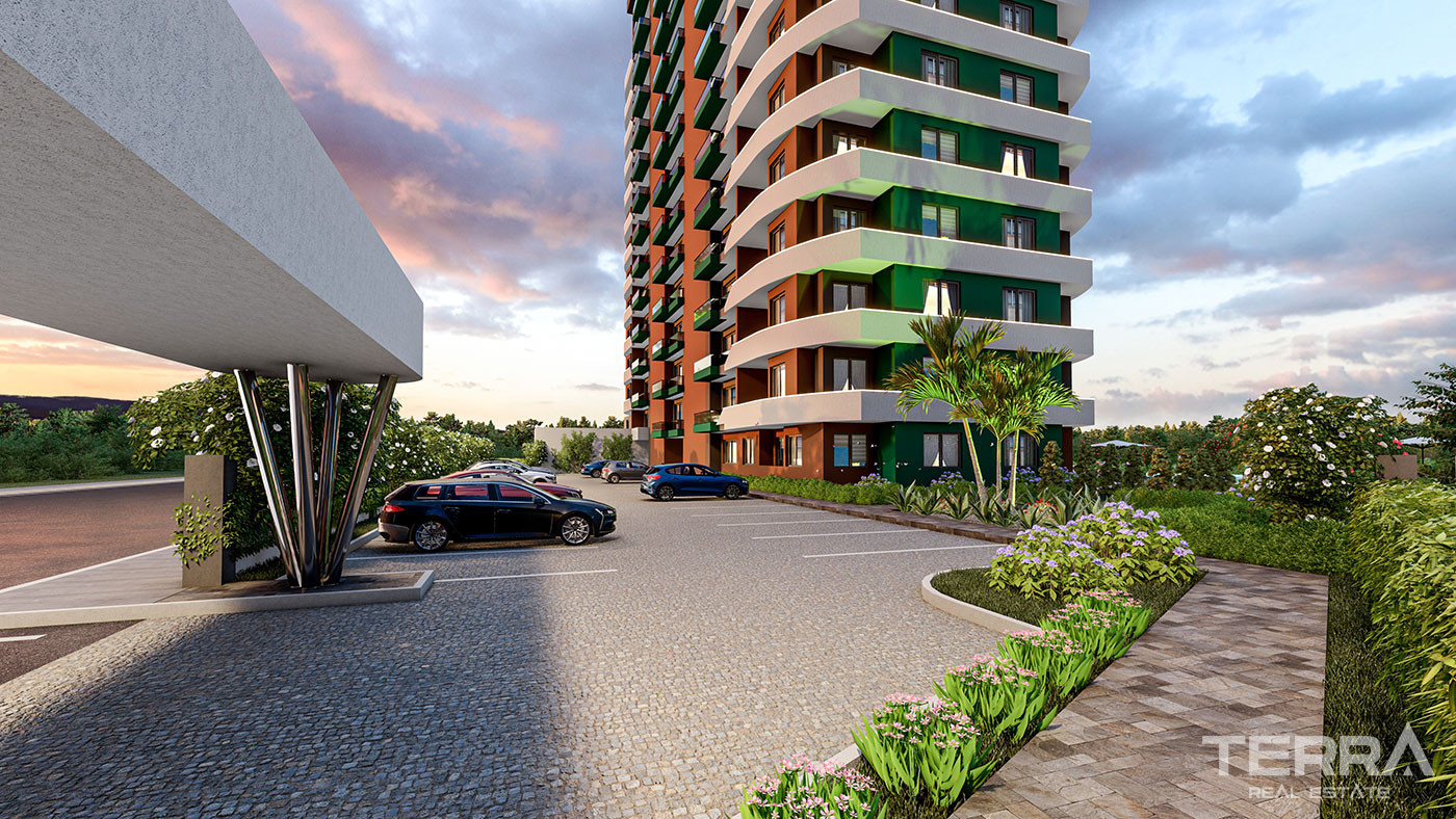 Investment Apartments with Underfloor Heating in Mezitli, Mersin - 79860