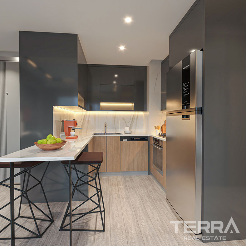 Investment Apartments with Underfloor Heating in Mezitli, Mersin - 79869
