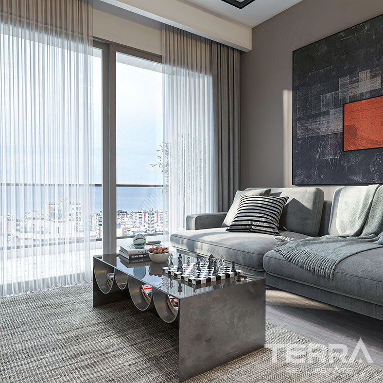 Investment Apartments with Underfloor Heating in Mezitli, Mersin - 79870