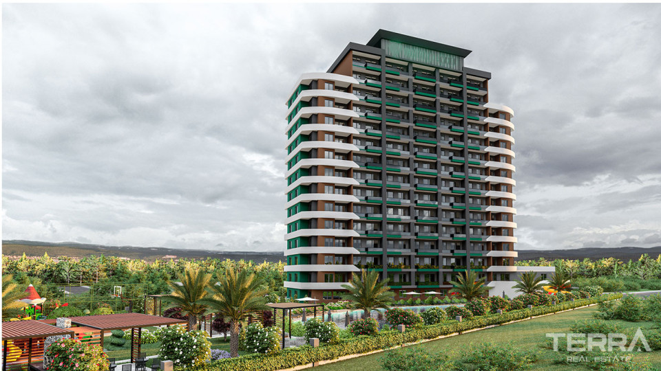 Investment Apartments with Underfloor Heating in Mezitli, Mersin