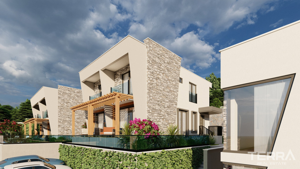 Peaceful Detached Villas in Bodrum Güllük, 8 km from the Airport