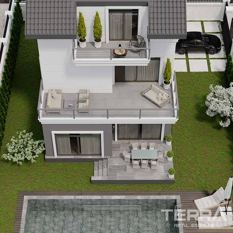 4 Bedroom Private Villa Near the Golf Courses in Belek, Antalya - 80065