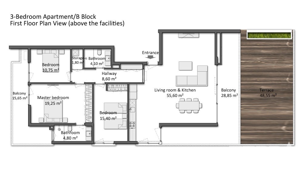Elysium Apartments: Side'de, lüks daireler ve villalar - 3313