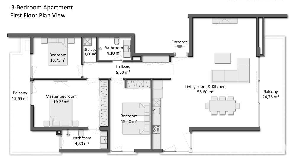 Elysium Apartments: Side'de, lüks daireler ve villalar - 3314