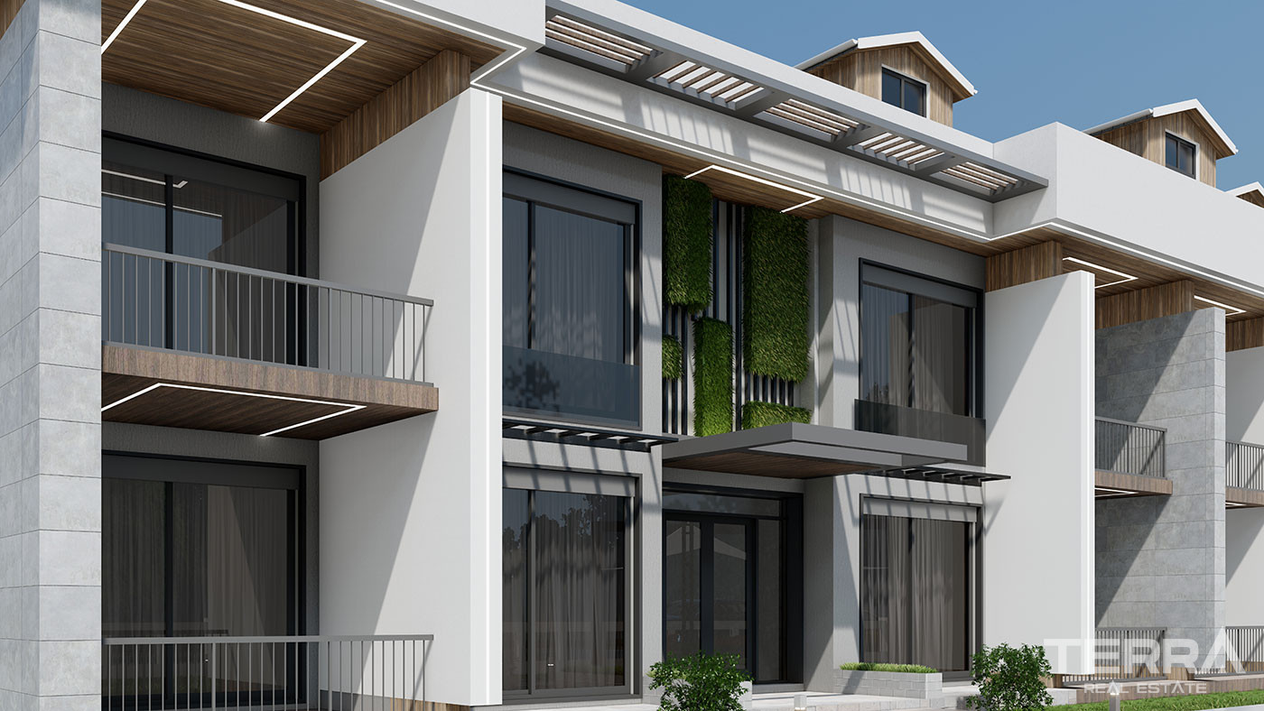Apartamenty w Kemer w niskiej zabudowie z widokiem na przyrodę - 80089
