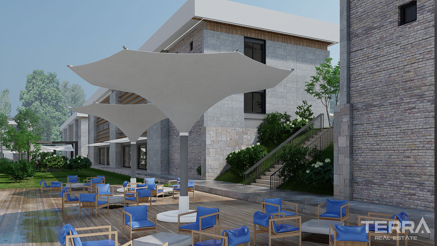 Apartamenty w Kemer w niskiej zabudowie z widokiem na przyrodę - 80094