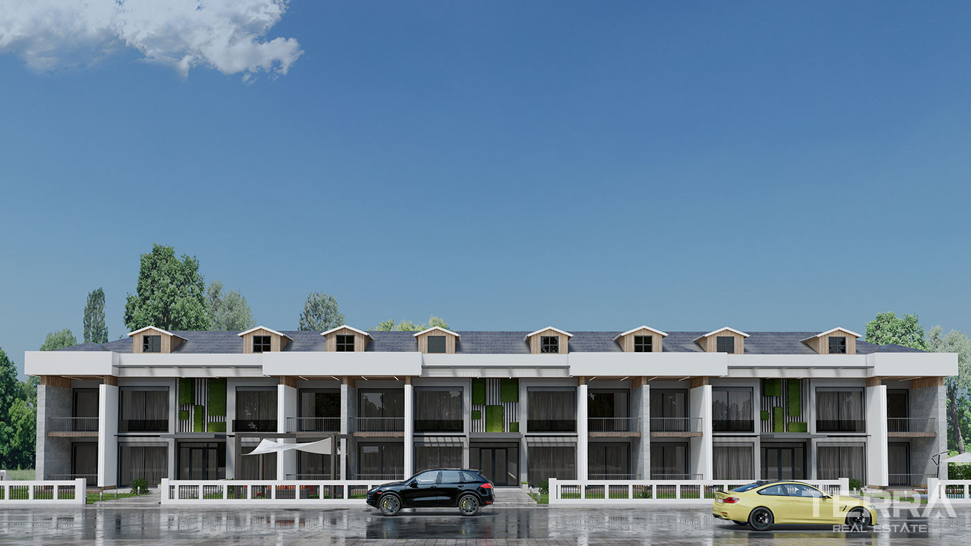 Apartamenty w Kemer w niskiej zabudowie z widokiem na przyrodę - 80095