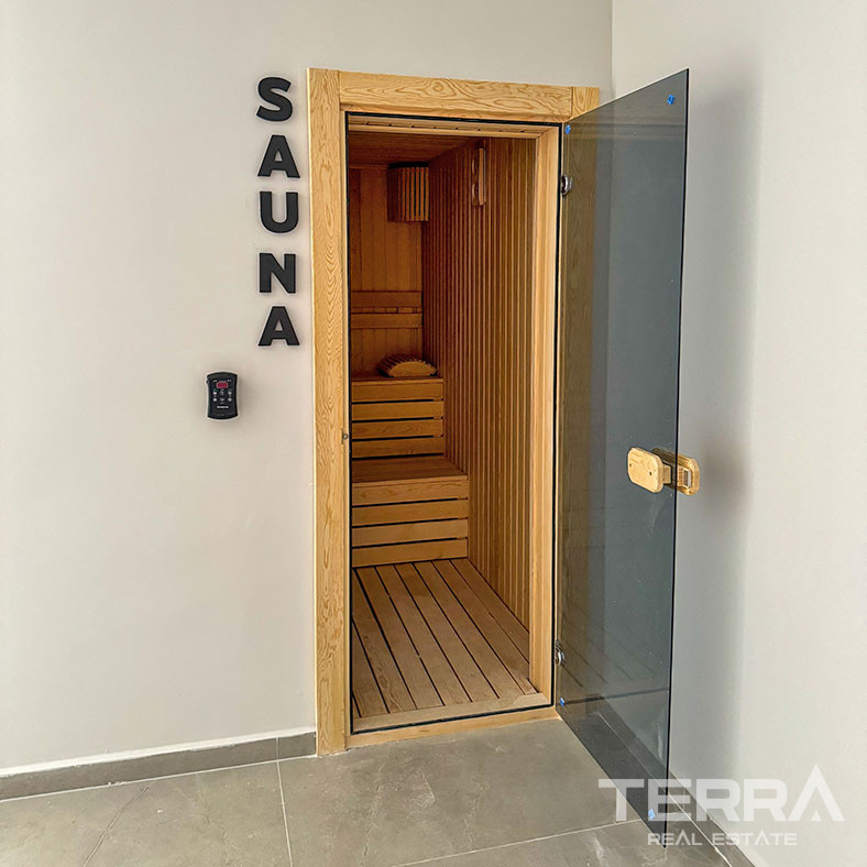 Great On Site Facilities from Luxury Alanya Apartments in Oba - 96900