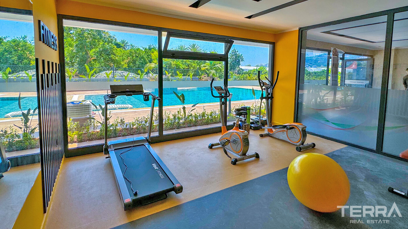Great On Site Facilities from Luxury Alanya Apartments in Oba - 96901