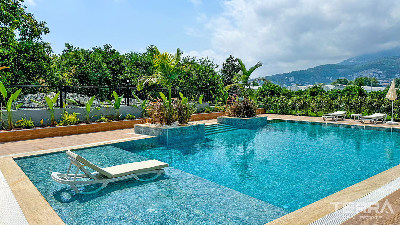 Great On Site Facilities from Luxury Alanya Apartments in Oba - 96909
