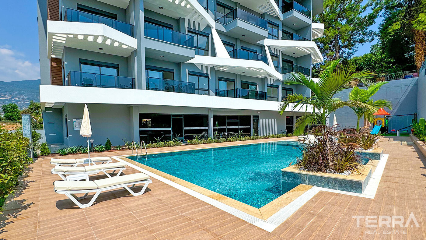 Great On Site Facilities from Luxury Alanya Apartments in Oba - 96911