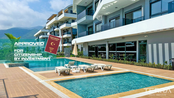 Great On Site Facilities from Luxury Alanya Apartments in Oba