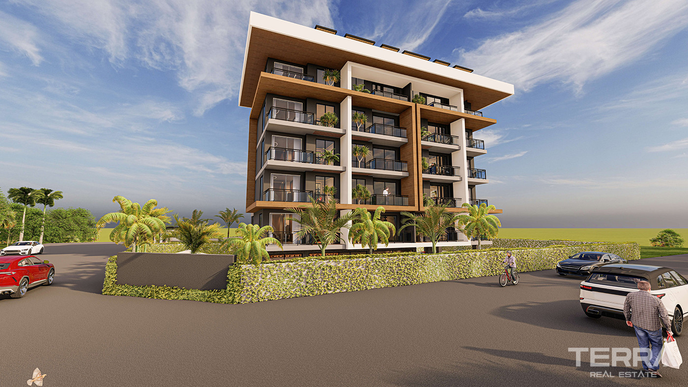 Luxury Apartments in Oba, Alanya with White Goods - 80370
