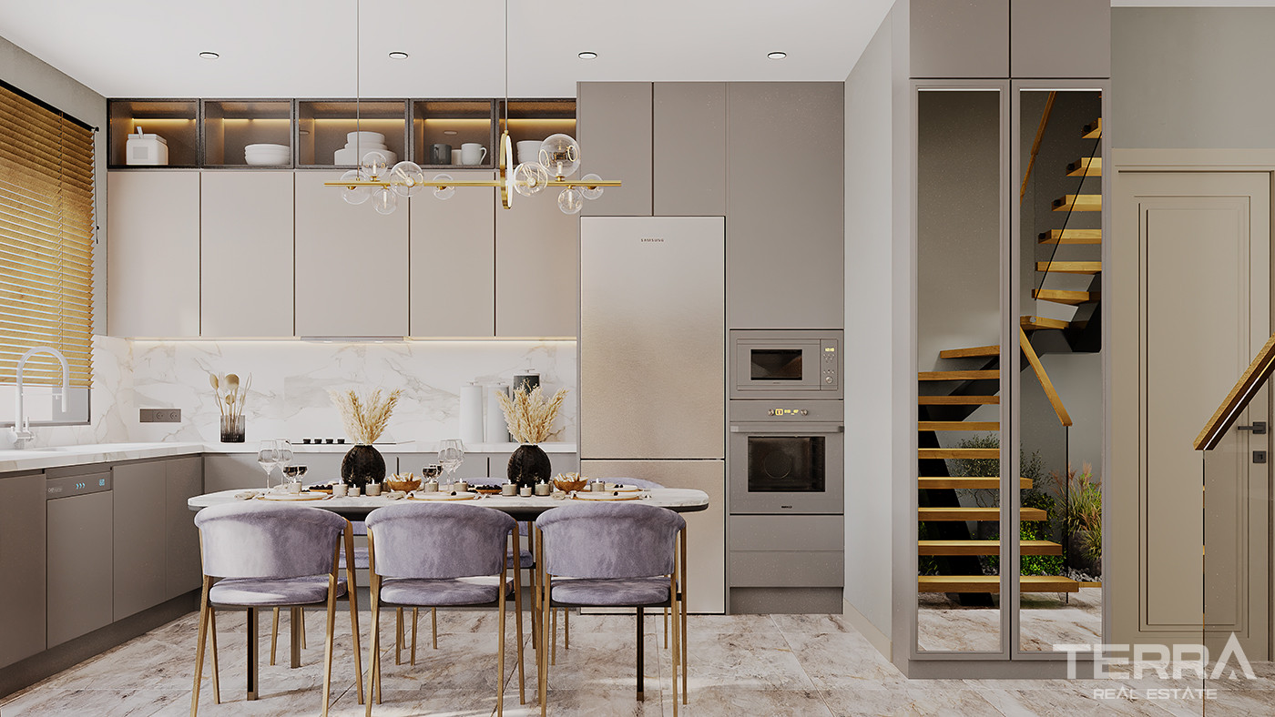 Luxury Apartments in Oba, Alanya with White Goods - 80378