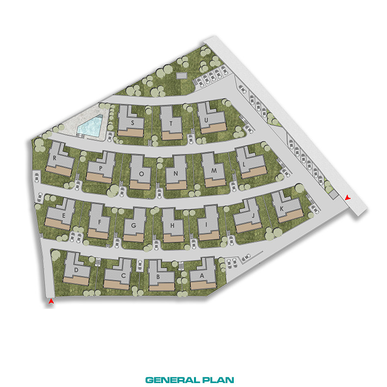 Complex of Contemporary Sea View Villas in Bodrum - 80463