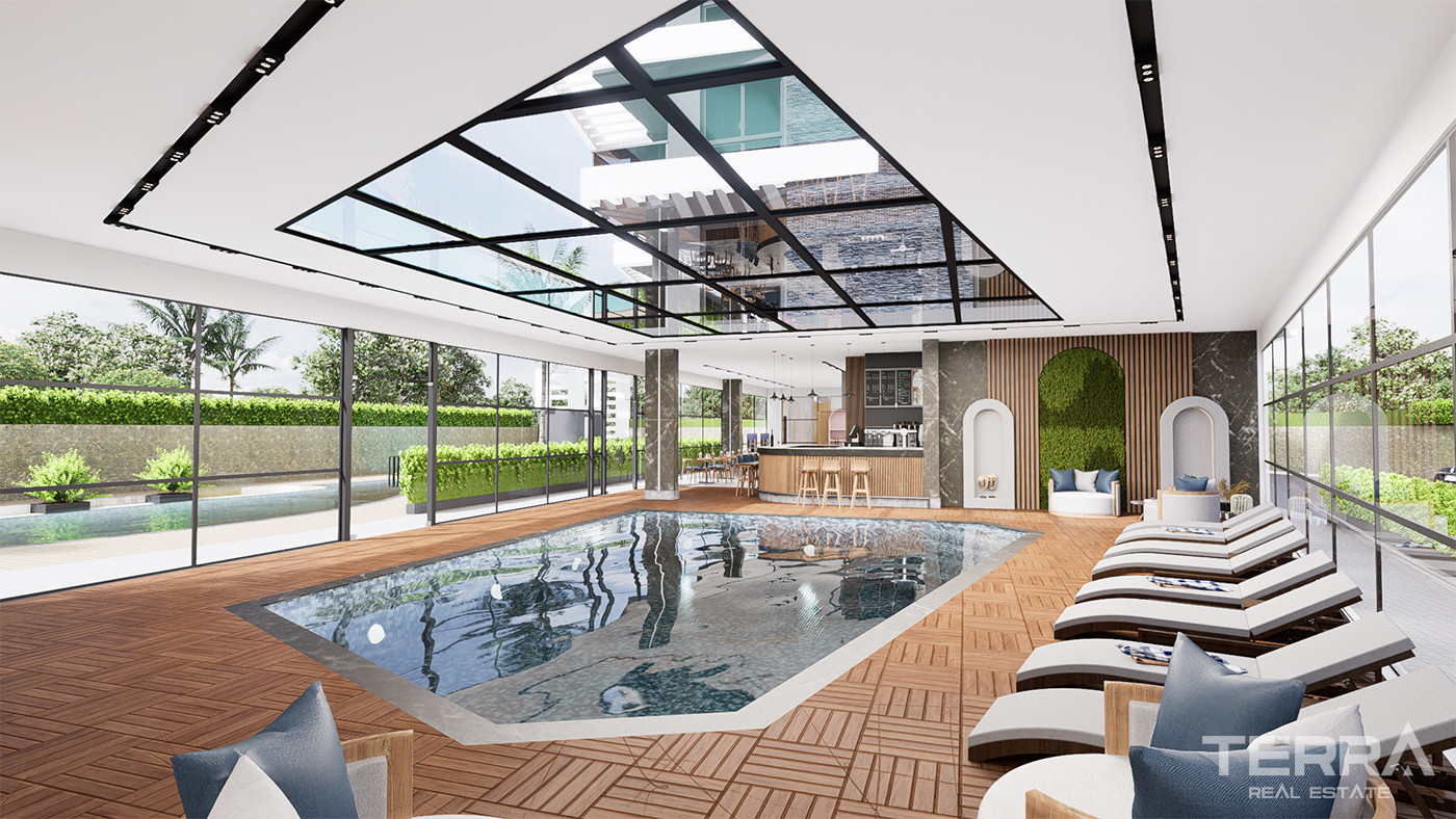 Citizenship Approved Apartments in a Serene Area of Oba, Alanya - 80483