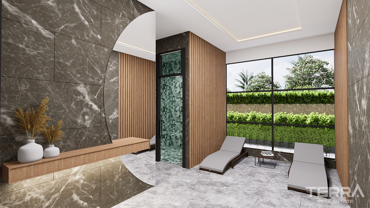 Citizenship Approved Apartments in a Serene Area of Oba, Alanya - 80486