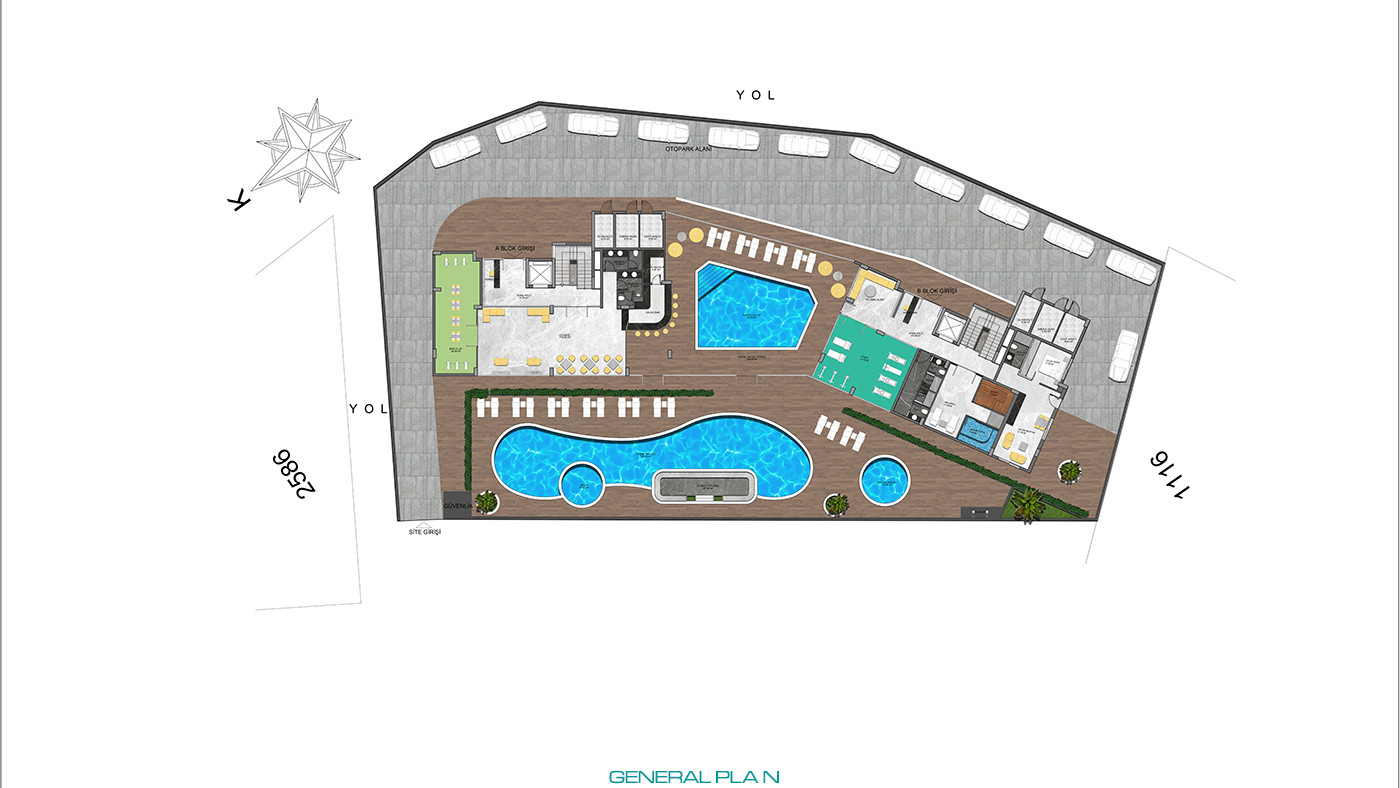 Citizenship Approved Apartments in a Serene Area of Oba, Alanya - 80491
