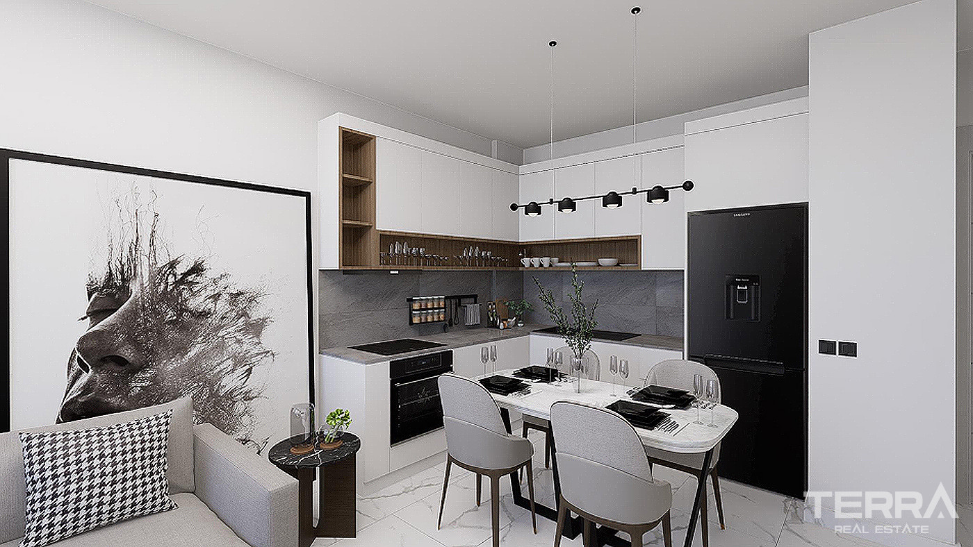 Citizenship Approved Apartments in a Serene Area of Oba, Alanya - 80495