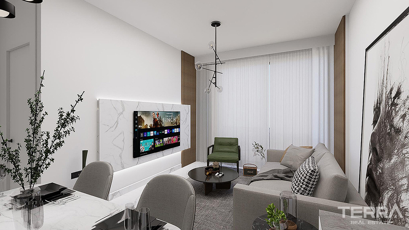 Citizenship Approved Apartments in a Serene Area of Oba, Alanya - 80496