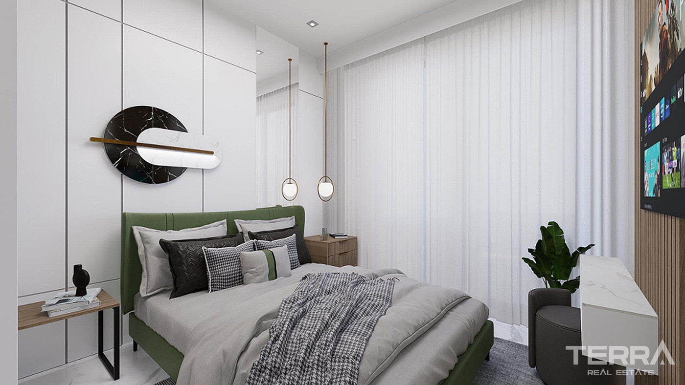 Citizenship Approved Apartments in a Serene Area of Oba, Alanya - 80499